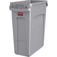 Slim Jim&reg; Vented Containers, Deskside, Polyethylene, 16 US gal. Air Extreme Inc.