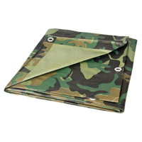 Tarp, Heavy-Duty, Camouflage, 6' x 8' x 6 mils Air Extreme Inc.