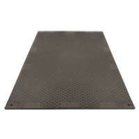 Medium-Duty Ground Protection, 4' x 8', High Density Polyethylene, Smooth/Textured, Black Air Extreme Inc.