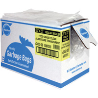Food-Grade Garbage Bags, X-Strong, 35" W x 50" L, 0.92 mils, Clear Air Extreme Inc.