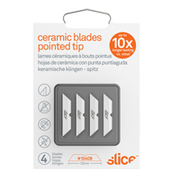 Slice Pointed-Tip Ceramic Box Cutter Blades, Single Style Air Extreme Inc.