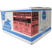 Industrial Garbage Bags, X-Strong, 36" W x 26" L, 1.17 mils, Black Air Extreme Inc.