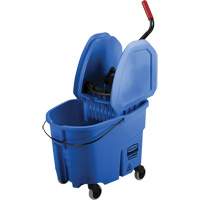 Ensemble de seau pour vadrouille et essoreuse WaveBrake, Pression vers le bas, 8,75 gal. US (35 pintes), Bleu Air Extreme Inc.