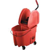 Ensemble de seau pour vadrouille et essoreuse WaveBrake, Pression vers le bas, 8,75 gal. US (35 pintes), Rouge Air Extreme Inc.
