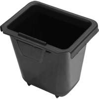 Waste Container, Deskside, Polyethylene, 4-1/4 US Qt. Air Extreme Inc.