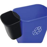 Waste Container, Deskside, Polyethylene, 4-1/4 US Qt. Air Extreme Inc.