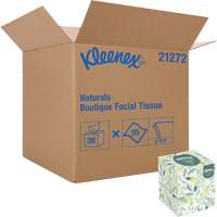 Kleenex&reg; Naturals Boutique* Facial Tissue, 2 Ply, 7.8" L x 8.3" W, 95 Sheets/Box Air Extreme Inc.