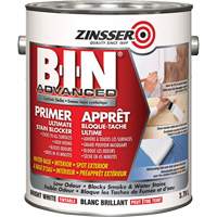 B-I-N&reg; Advanced Synthetic Shellac Based Primer, 3.78 L, Gallon, Tintable Bright White Air Extreme Inc.
