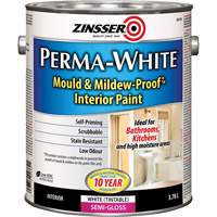 Perma-White&reg; Mold & Mildew-Proof Interior Paint, 3.78 L, Gallon, White Air Extreme Inc.