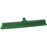 Small Particle Push Broom Head, Fine Bristles, 24", Polyester, Green Air Extreme Inc.