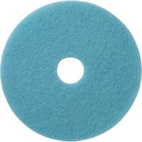 Tampons &agrave; polir pour planchers Luster Lite, 19", Brunissage, Bleu p&acirc;le Air Extreme Inc.