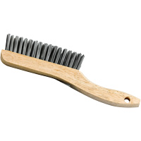 Brosse &agrave; manche en patin, Acier, 4 x 16 rangs de fils, Longueur 9-3/4" Air Extreme Inc.