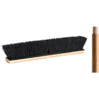 Push Broom with Handle, 18", Medium, Tampico Bristles Air Extreme Inc.