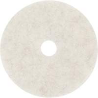 Natural Blend Pad, 17", Burnishing, White Air Extreme Inc.