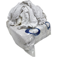 Chiffons de nettoyage, Coton/Molleton, Blanc, 25 lb Air Extreme Inc.
