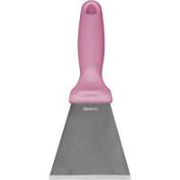 Grand racloir en acier inoxydable, Rose, 3" la x 9" lo Air Extreme Inc.