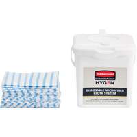 Seau de chargement pour chiffons microfibres, Blanc Air Extreme Inc.