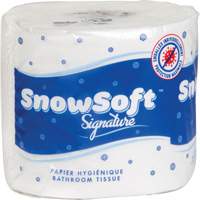 Papier hygi&eacute;nique de premi&egrave;re qualit&eacute; Snow Soft, 2 Pli, 600 Feuilles/Rouleu, Longueur 145', Blanc Air Extreme Inc.