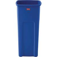 Untouchable&reg; Square Recycling Container, Bulk, Plastic, 23 US gal. Air Extreme Inc.