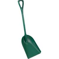 Pelle monobloc perceptible par d&eacute;tecteur de m&eacute;tal, Lame 13-3/4" x 17", Longueur de 42-1/2", Plastique, Vert Air Extreme Inc.
