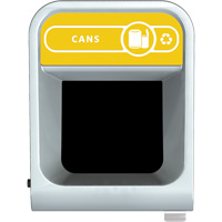 Configure Can Waste Container, Bulk/Curbside/Deskside, Steel, 15 US gal. Air Extreme Inc.
