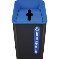 Sustain Mixed Recycling Container, Bulk, Plastic, 23 US gal. Air Extreme Inc.