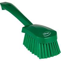 Brosse &agrave; r&eacute;curer avec manche court, Soies Doux, Longueur de 10-1/2", Vert Air Extreme Inc.