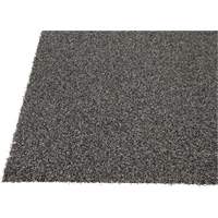 Tundra Indoor/Outdoor Matting, Latex/Polypropylene, Scraper Type, Tufted Cut Pile Pattern, 3-1/2' x 6', Charcoal Air Extreme Inc.