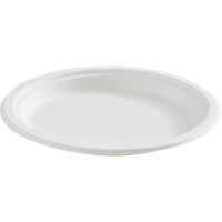 Assiette ronde en fibre compostable Air Extreme Inc.
