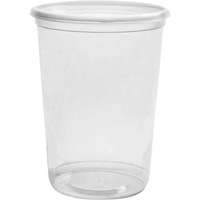 Magik 32 oz. Clear Deli Container without Lid, Plastic, Round Air Extreme Inc.