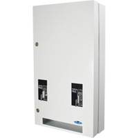 Distributeur double de serviettes et de tampons mont&eacute; en surface Air Extreme Inc.