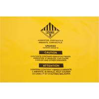 Hazardous Waste Liners, Asbestos, 40" L x 26" W, 3 mils Air Extreme Inc.