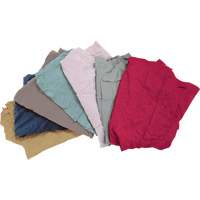Recycled Material Wiping Rags, Fleece, Mix Colours, 10 lbs. Air Extreme Inc.