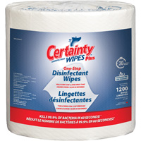 Lingettes d&eacute;sinfectantes, 8" x 6", 1200 lingettes Air Extreme Inc.