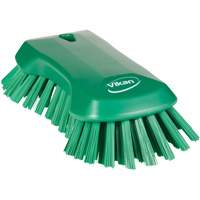 Hand Brush, Extra Stiff Bristles, 9-1/10" Long, Green Air Extreme Inc.