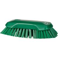 Hand Brush, Extra Stiff Bristles, 9-1/10" Long, Green Air Extreme Inc.