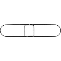 Cadre pour vadrouille &agrave; &eacute;pousseter Clipper, 24", M&eacute;tal Air Extreme Inc.