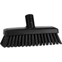 Compact Wall/Deck Broom, Stiff Bristles, 8-9/10", Polyester/Polypropylene, Black Air Extreme Inc.