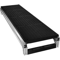 FOUNDATION Smooth Modular Aluminum Work Platform Kit, 18" W x 72" D, 400 lbs. Capacity, All-Welded Air Extreme Inc.