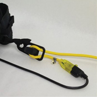 Rel&acirc;chement de cordon rallonge pour aspirateur sac-&agrave;-dos Ergo et Ergo Pro Air Extreme Inc.