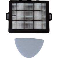Ensemble de pr&eacute;filtre HEPA pour moteur et filtre d'&eacute;chappement en mousse pour aspirateur sac-&agrave;-dos Ergo et Ergo Pro Air Extreme Inc.