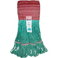 Wide-Band Mop Head, Antimicrobial/Floor Finishing/Specialty, Cotton/Rayon/Synthetic, Loop Style Air Extreme Inc.