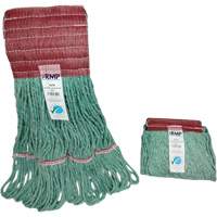 Wide-Band Mop Head, Antimicrobial/Floor Finishing/Specialty, Cotton/Rayon/Synthetic, Loop Style Air Extreme Inc.
