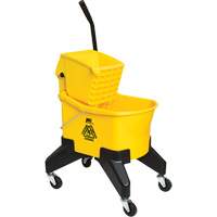 Seau & essoreuse pour vadrouille Grizzly, Pression vers le bas, 8 gal. US (32 pintes), Jaune Air Extreme Inc.