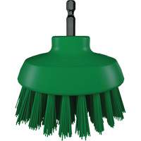 HyDrive Round Drill Brush, Extra Stiff Bristles, 3-1/10" Long, Green Air Extreme Inc.