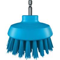 HyDrive Round Drill Brush, Extra Stiff Bristles, 3-1/10" Long, Blue Air Extreme Inc.