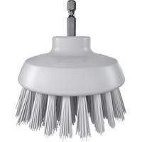 HyDrive Round Drill Brush, Extra Stiff Bristles, 3-1/10" Long, White Air Extreme Inc.