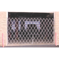 Barri&egrave;res de s&eacute;curit&eacute; galvanis&eacute;es repliables, Repliable simple fixe, 4' lo x 6' h d&eacute;ploy&eacute; Air Extreme Inc.