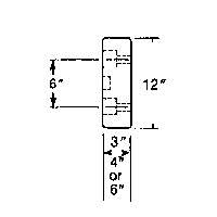 Butoirs de quai en caoutchouc moul&eacute;s, Caoutchouc, 30" la x 4" p x 10" h Air Extreme Inc.