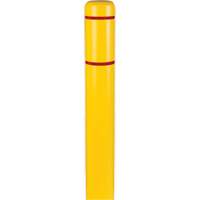 Polyethylene Bollard Covers, 6-5/8" Dia. x 52" L, Yellow Air Extreme Inc.